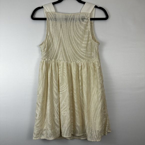 Free People Textured Knit Tunic Mini‎ Dress Balletcore Size Small - Picture 7 of 7